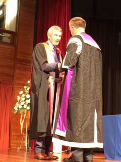Paddy Maher, Honorary Fellowship 2016 Paddy Maher, Honorary Fellowship 2016