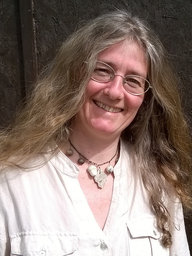 A photograph showing Mandy Haggith